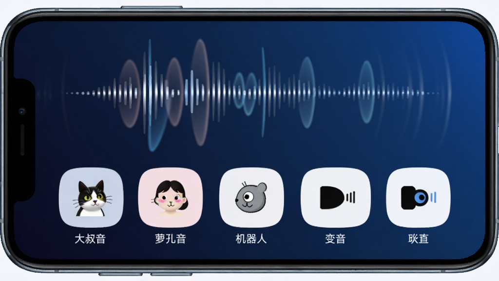 èͷ��ʵʱ�������ܽ��棬�ֻ���Ļ��ʾ���������Ķ�Ч���·������Ŵ��������������������˵ȱ���ѡ��ͼ�꣬����Ϊ����ɫ���䣬������ִ��������������޶���Ԫ��