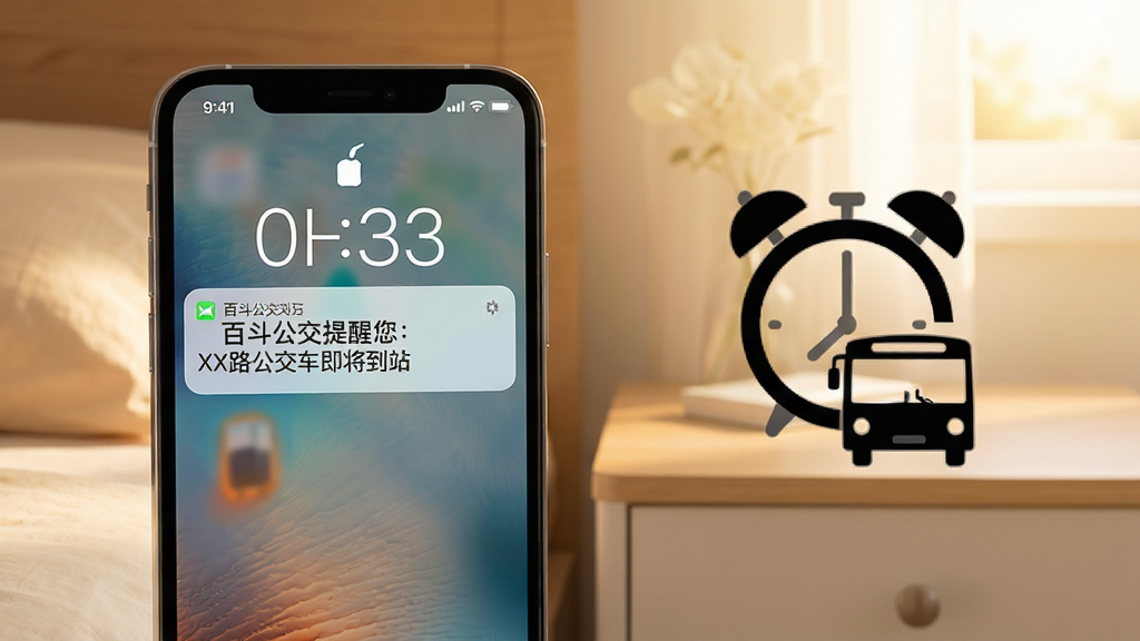 һ��չʾ�ٶ�������վ���ѹ��ܵ�ͼƬ���������ֻ��������浯��֪ͨ��Ƭ������д�š��ٶ�������������XX·������������վ�����ֻ��Ա���һ������ͼ��͹�������Ӱ���������峿���Ҵ�ͷ�񣬷����ܰ��࣬ϸ�����������ʸɾ����޶���Ԫ��