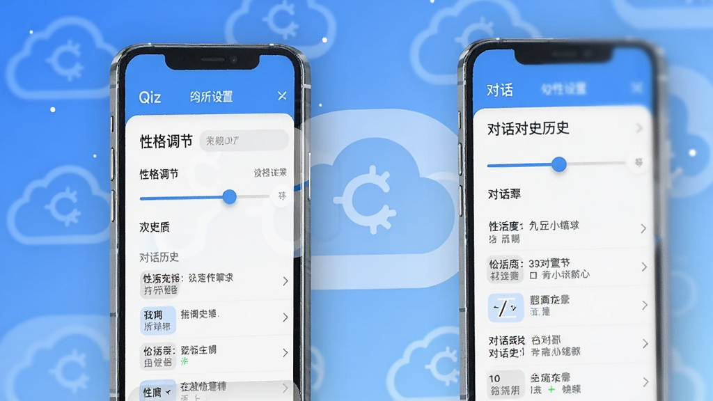 һ��QizӦ���ڸ��Ի����õĽ����ͼ�������������ֻ���Ļ����ʾ�Ž�ɫ�Ը���ڻ���ͶԻ���ʷ�б��������е�������ͬ��ͼ�꣬�������Լ������ɫ�Ͱ�ɫΪ��ɫ�������ֱ�ǩ���������ʸɾ����޶���Ԫ��