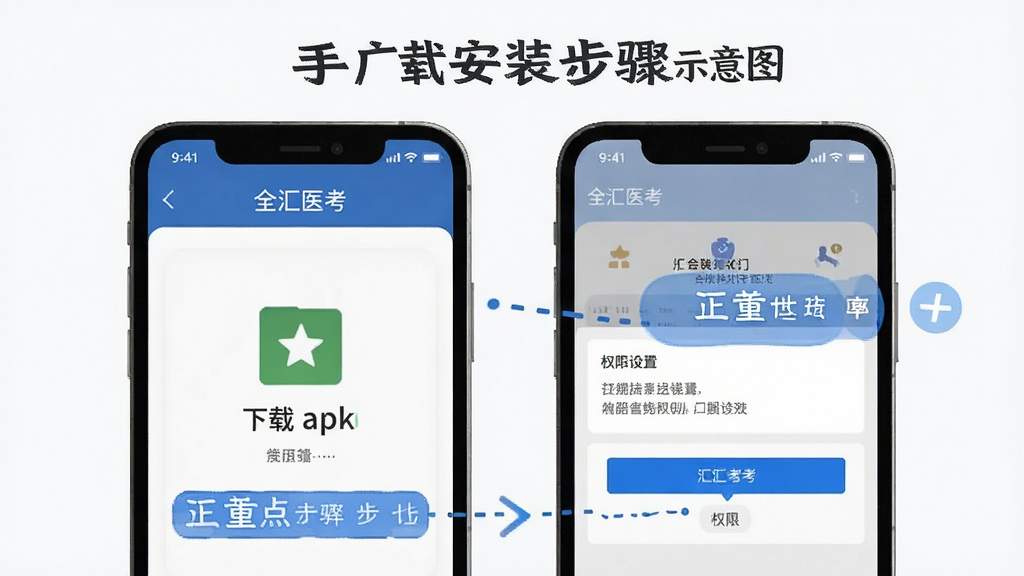 ȫ��ҽ�� �ֻ��˰�װ����ʾ��ͼ ��ʾ����apk�ļ���Ȩ�����ý��� ��ɫ��ע�ص㲽�� ����ƽ����� �ɾ��޶���Ԫ�� ���廭��