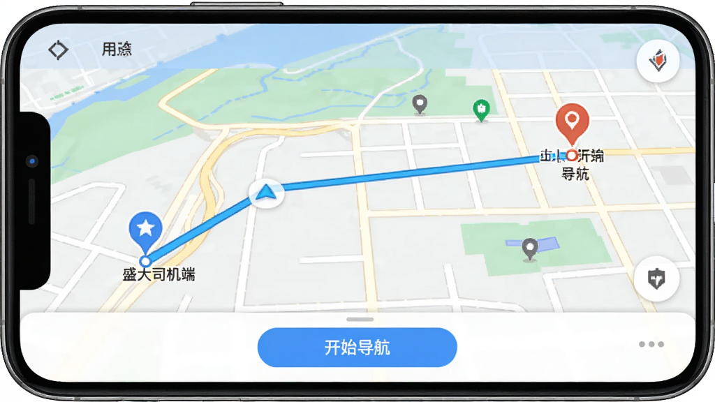 ��ʢ��˾���ˡ�Ӧ���ڵ���Ԥ�����棬��ͼ����ʾ�����յ����ߣ��·��С���ʼ��������ť����ͼ�����������·�͵ر��ע��ȷ���ֻ��������ڵ������ʸɾ����޶���Ԫ��