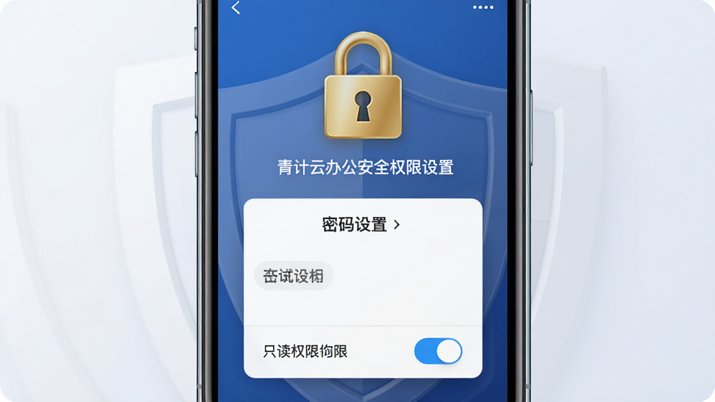 ����ư칫��ȫȨ�����ý��棬�ֻ���Ļ��ʾ�������õ�����ֻ��Ȩ�޿��أ���Ļ�Ϸ���һ�ѽ�ɫ����ͼ�꣬�����ж������������ȫ�ɿ������ʸɾ��޶���Ԫ��