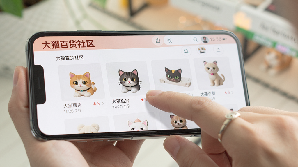 һ��չʾ����è�ٻ����������ֻ����������е���ͼ���������ֳ������ֻ������ƣ���Ļ����ʾ�Ŵ�è�ٻ���������Ʒ������棬����Ϊȫ��Ӧ��չʾ���Ű���Ȼ����������ϸ������ָ���ڻ�����Ļ������Ԫ�������ɼ������ʸɾ��������޶���Ԫ�ء�