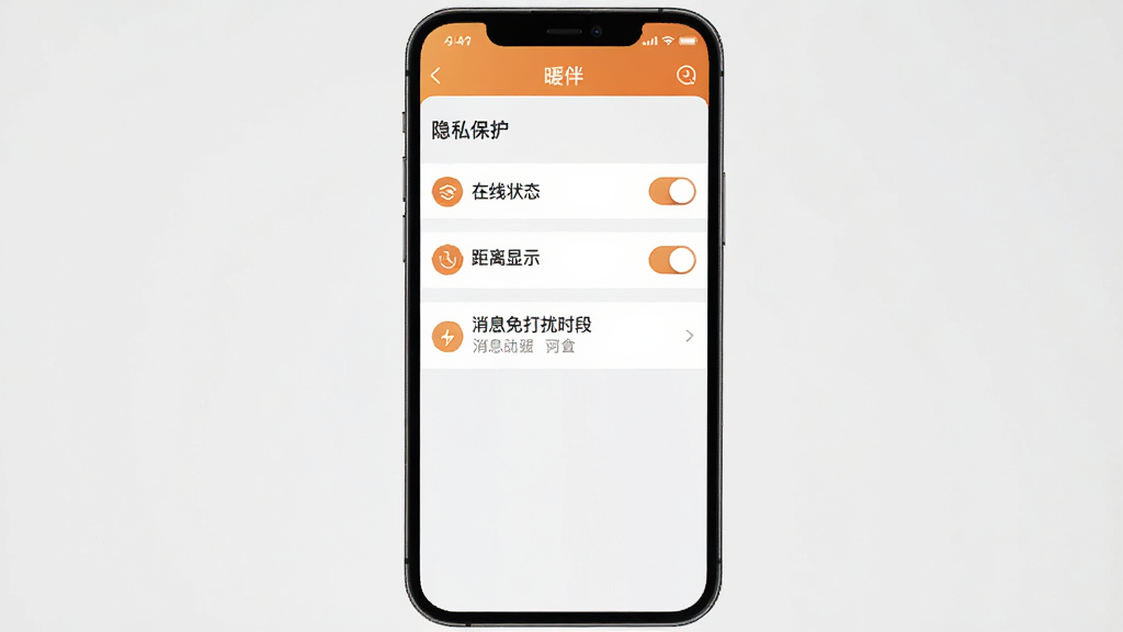 ů��app���ý����ͼ���ֻ���Ļ��ʾ��˽����ѡ���б�����������״̬���ء�������ʾ���ء���Ϣ�����ʱ�����ã�����Ϊ��ɫ������ů��ɫͼ�꣬��������ˣ��������������ʸɾ��޶���Ԫ��
