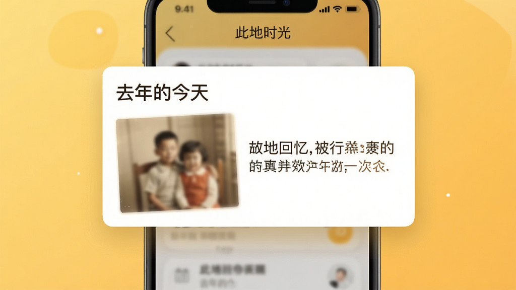 һ�š��˵�ʱ�⡱App�Ļ������ѹ��ܽ��棬�����е���һ����Ƭ������д�š�ȥ��Ľ��족���Ա�����һ��ģ���ľ���Ƭ��һ������������������ů��ɫ�Ľ��䣬�����ܰ���ɣ����ʸɾ����޶���Ԫ��
