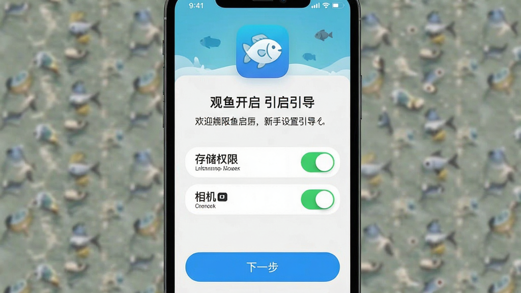 һ��չʾ�����㡱App������������ҳ����ֻ���ͼ���������ֻ���Ļ��ʾȨ�޿����������棬����Ϊ�Ϸ���Appͼ��ͻ�ӭ��м��Ǵ洢Ȩ�޺����Ȩ�޵Ŀ��ذ�ť���·��ǡ���һ������ť���Ű�����ֱ�ۣ�����Ѻü�࣬ϸ���Ͽ��ذ�ťΪ��ɫ�ѿ���״̬������˵�����������ʸ���ɾ����޶���Ԫ��