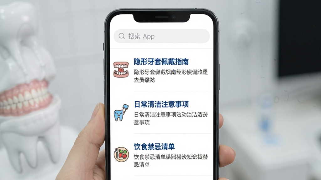 ����ҽ��App��ǻ�ٿ�ҳ�棬�ֻ���Ļչʾ�����б�����������������������ָ�ϡ����ճ����ע���������ʳ�����嵥�����������Сͼ�꣬�������������������Ķ���App����Ű棬�׵����֣����������޶���Ԫ��