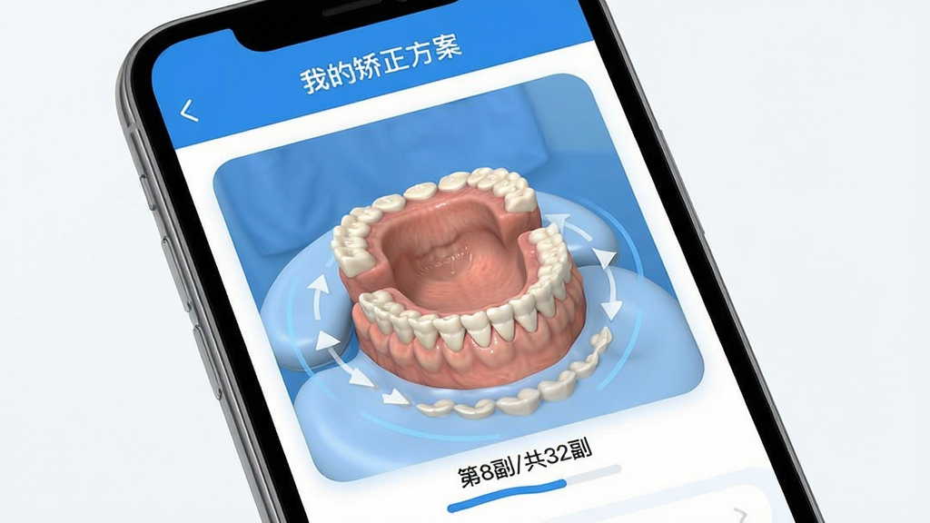 ����ҽ��App��������ҳ�棬�ֻ���Ļչʾ3D���ݽ����������У�������ע���ҵĽ������������м�����ģ��ת��ͼ���ײ��С���8��/��32�������ȱ�ʶ��������ɾ�ҽ��������ɫ���������������ʸ����޶���Ԫ��