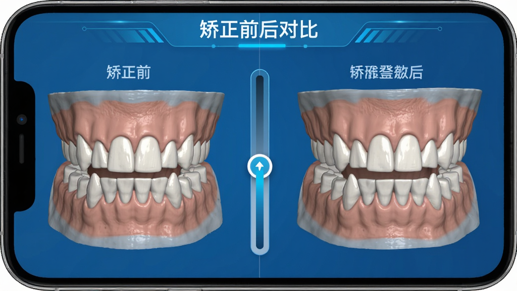 ����ҽ��App�������ӻ�ҳ�棬�ֻ���Ļ���ҷ����Աȣ����Ϊ����ǰ����3Dģ�ͣ��Ҳ�Ϊ����������3Dģ�ͣ��м��л����Ա�����������ע������ǰ��Աȡ���������Ƽ���ҽ���������ֶԳƣ����ʸ����޶���Ԫ��