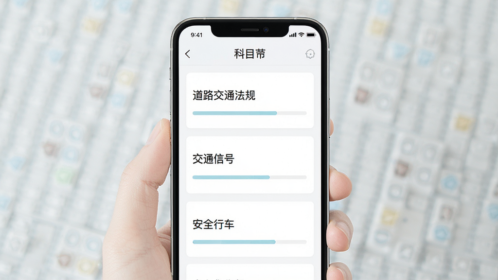 һ��չʾ����Ŀһ��APP�½���ϰ���ܵĽ���ͼ���������ֻ���Ļ��ʾ�ſ�Ŀһ�����½��б����硰��·��ͨ���桱������ͨ�źš�������ȫ�г����ȷ��࣬ÿ�������·��н����������沼����������ɫ��ͣ����ʸɾ����޶���Ԫ�ء�