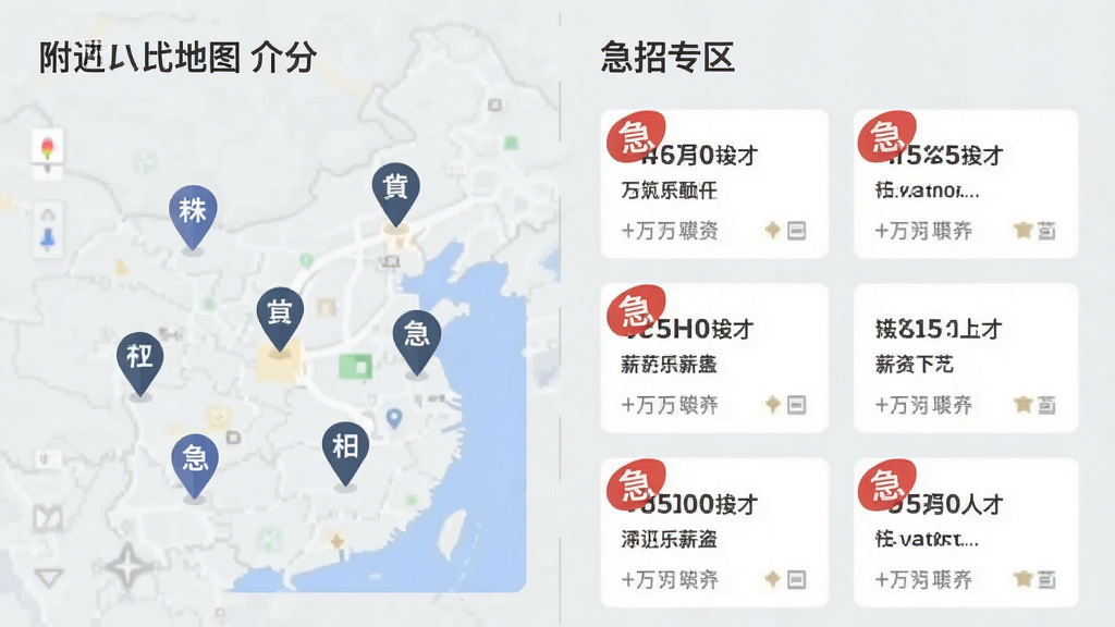 �鱦�˲������ܽ���ͼ�������Ϊ���������֣����չʾ����ְλ��ͼ���棬�ж���鱦�ŵ��ǵ㣬�Ҳ�չʾ����ר���б�����λ��Ƭ�ϴ��м��ֱ�ǩ��н����Ϣ������Ϊǳ��ɫ������ƽ����ƣ��������������ʸɾ����޶���Ԫ��