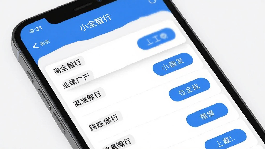 �ֻ���Ļ��ʾ��Сȫ���С�APP�����ߵ�ͼ���ؽ��棬�б����ж���������ƺ����ذ�ť�������࣬�����ˬ�����ʸɾ������֡�Сȫ���С�