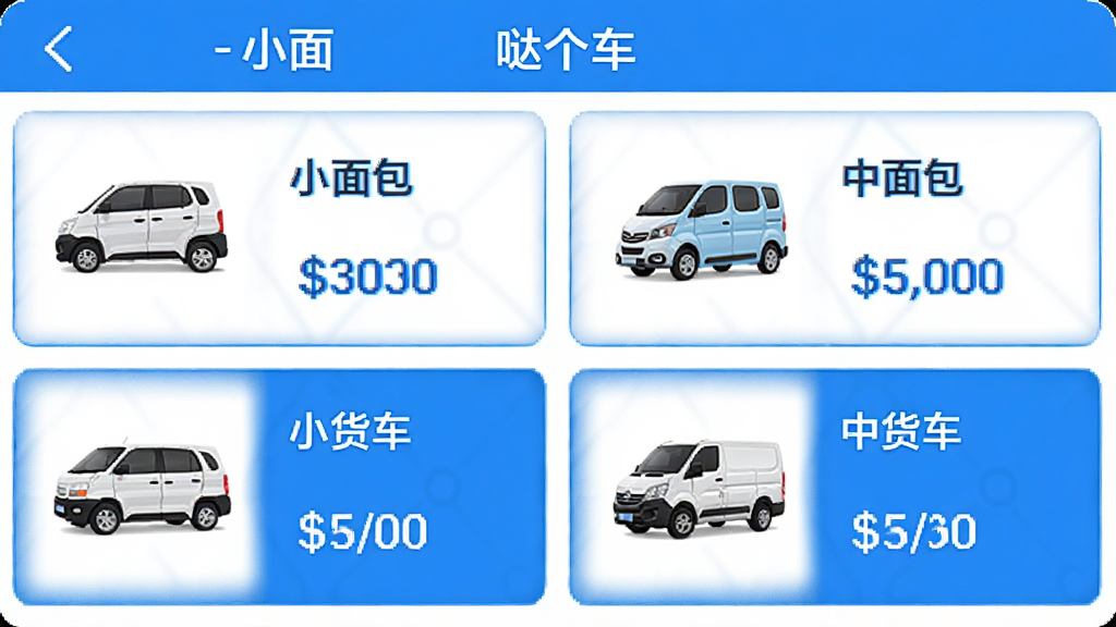 һ�š��ո�����App����ѡ��ҳ���ͼƬ����Ļ����ʾ���ֳ��Ϳ�Ƭ���ֱ��עС������������С�������л�����ÿ�ſ�Ƭ���г���ͼ��ͼ۸���Ϣ���������룬����࣬������ɫ�����������޶���Ԫ��