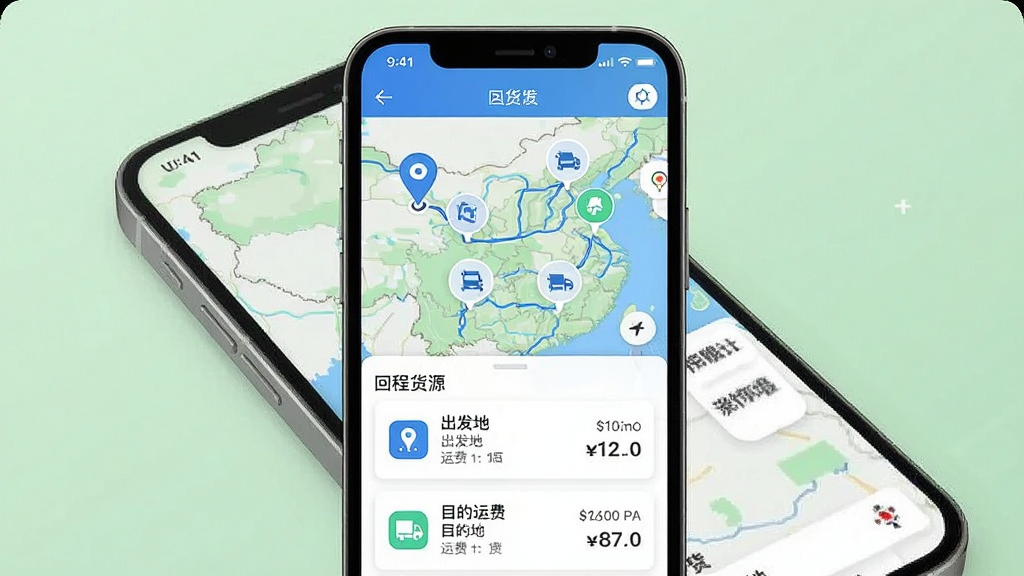 һ��չʾ������˾��APP�س̻�Դ�Ƽ�������ֻ�����ͼ���������ֻ���Ļ��ʾ��ͼģʽ����ͼ���������յ��ǣ���;�ж����Դͼ�꣬�·��б���ʾ�س̻�Դ��Ƭ����ע�˳����ء�Ŀ�ĵغ��˷ѡ��������ִ���ƽ������ɫ��ǳ��ɫΪ��ɫ������ͼϸ��������ͼ���࣬���ʸɾ����޶���Ԫ�ء�