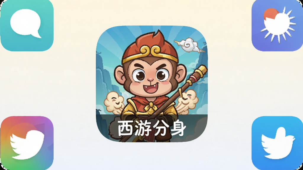 һ���ֻ�Ӧ�ý���չʾͼ�����������ǡ����η�����App��ͼ������ƣ�ͼ����ͨ���������μ�Ԫ�أ������Ǽ���ǳɫ���䣬��Χ�����ż��������罻Ӧ�õ�Сͼ�꣬���岼������������ִ���ƽ�����ʸɾ��������޶���Ԫ��