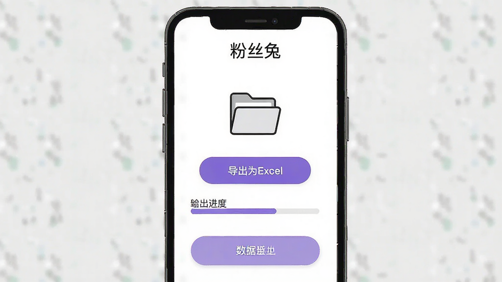 һ���ֻ�����ʾ��ͼ��չʾ����˿�á������ݵ�������ҳ�棬��Ļ������һ���ļ���ͼ��͡�����ΪExcel����ť���·���ʾ����������������Ϊ��ɫ����ťΪ��ɫԲ�Ǿ��Σ������࣬ͼ���������������ʸɾ�������ƽ��