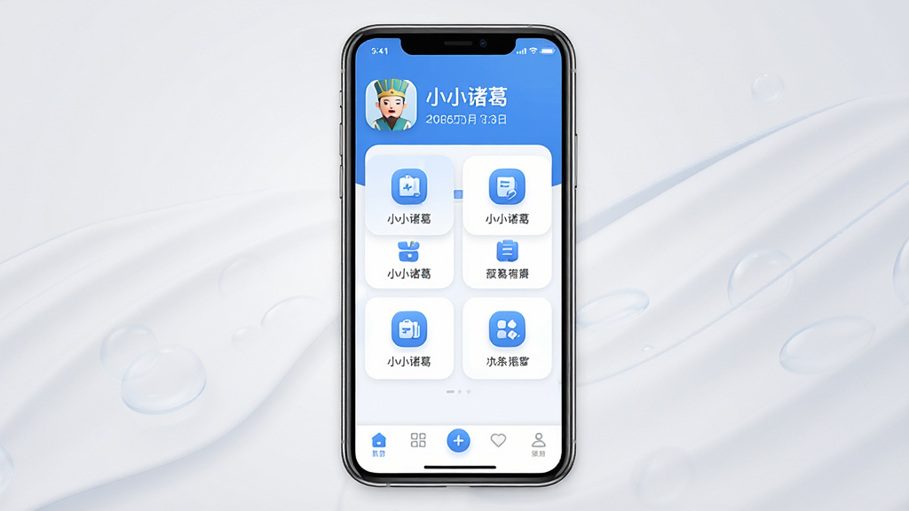 һ���ֻ�Ӧ�ý���չʾͼ�����������ǡ�СС��𡱵�ͼ��������棬�����沼�ּ�࣬������ʾ�ʺ�������ڣ��м��Ǽ������ܿ�Ƭ��ڣ��ײ�Ϊ�������������������ִ���������ɫΪ����ͼ��Բ�󣬻��ʸɾ��������޶���Ԫ�أ�����Ϊǳ��ɫ���䣬ͻ��Ӧ�����ơ�СС��𡱡�