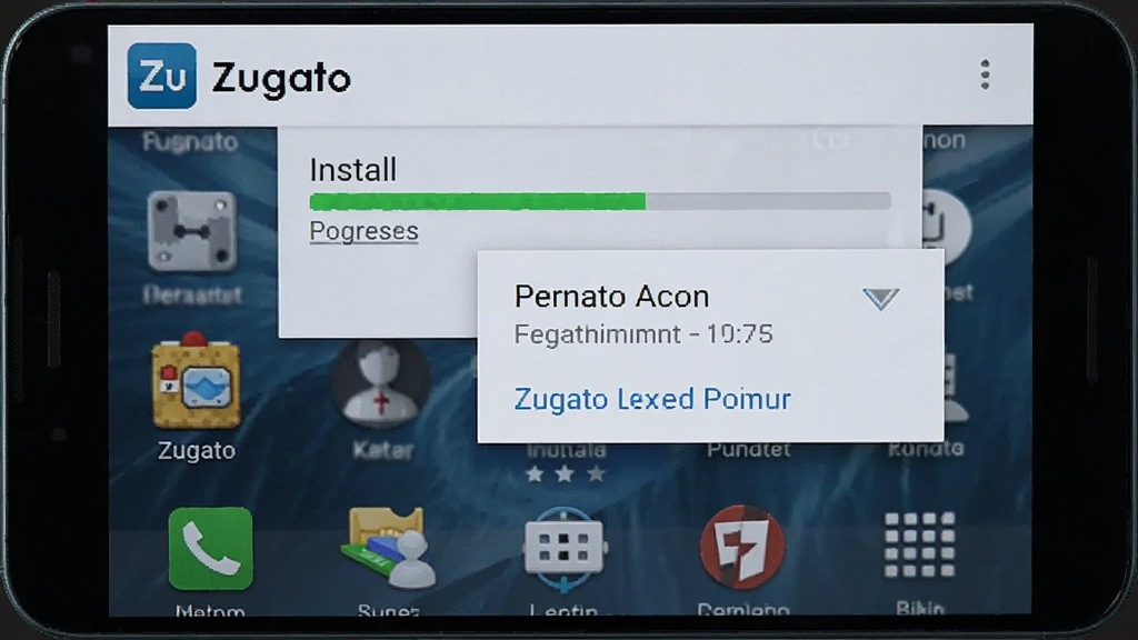 Zugato�����ڰ�׿�ֻ��ϵİ�װ�����ͼ��������ʾ��װ��������Ȩ�����󵯴����������ơ�Zugato���ڶ��������ɼ�������Ϊ�ֻ����棬���дʵ������������ͻ����װ���̵�ϸ�ڣ��޶���װ��Ԫ�ء�