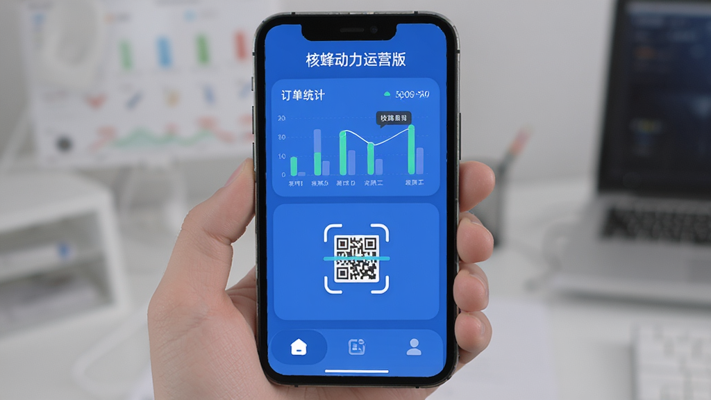 �˷䶯����Ӫ�� �ֻ���Ļ��ʾ��ɫ�����Ǳ��� �����к˷䶯����Ӫ������ �м��Ƕ���ͳ��ͼ�����տ���ɨ��ͼ�� �ײ�����ѡ� ���岼�ּ�� �ִ���ƽ��� ϸ��Բ�� ���ʸɾ� �޶���Ԫ��