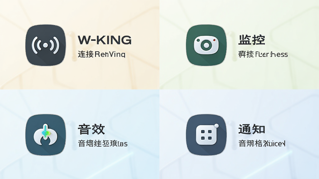 W-KING������ɫ�ۺ�չʾ�������Ϊ�ĸ�����ֱ�չʾ���ӡ���ء���Ч��֪ͨ�ĸ�����ͼ�꣬����Ϊǳɫ���䣬���ͳһ��࣬ϸ�����������ʸɾ�