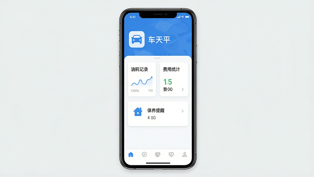 һ���ֻ�Ӧ�ý���չʾͼ��������������Ϊ������ƽ����APP�����棬������Ƽ�࣬��������ɫΪ����������ʾ����ͼ������ƣ��м��������ͺļ�¼������ͳ�ơ��������ѵȿ�Ƭʽ������ڣ��ײ��ǵ��������������ִ���ƽ�����ʸɾ��������޶���Ԫ��