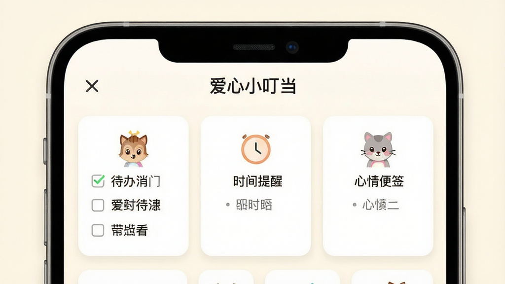 һ���ֻ������ͼ��񣬶���������д�š�����С���������·������Ŵ����嵥��ʱ�����ѡ������ǩ�������ܿ�Ƭ����Ƭ���м򵥵�ͼ������ֱ�ǩ����������͵��װ�ɫ���Ű����룬��������ִ������ʸɾ��޶���Ԫ��