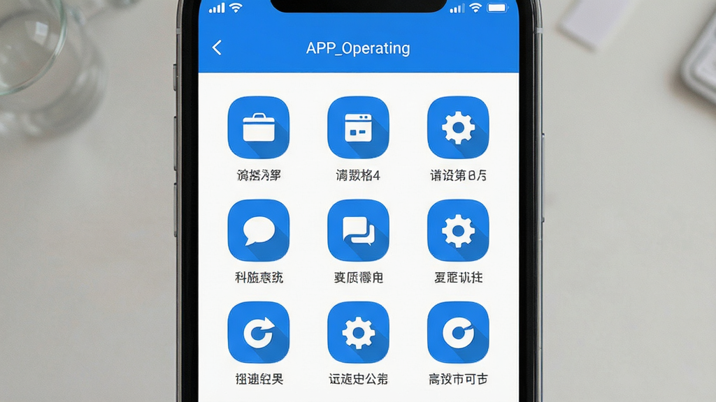 APP_Operating �ֻ�ϵͳ���� Ӧ�������� ���������ɫ ����ͼ���������� �ֻ���Ļչʾ �ִ���ƽ��� ���ʸɾ� �޶���Ԫ��