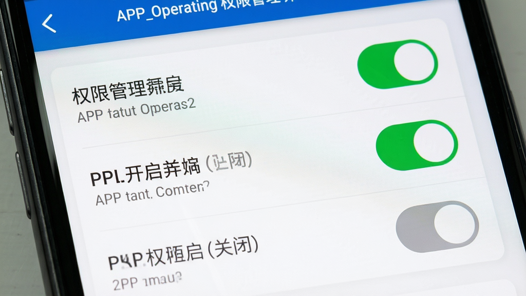 APP_Operating Ȩ�޹������� �ֻ���Ļ��ʾȨ�޿����б� ÿ��Ȩ�ޱ�ע���� ��ɫ�����ѿ��� ��ɫ�����ر� �������� ���ʸɾ� �޶���Ԫ��