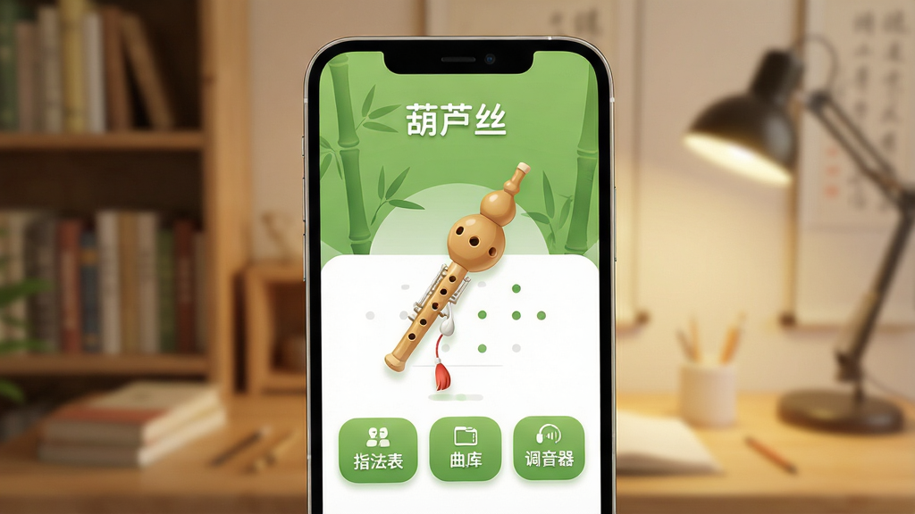 һ���ֻ���Ļ��д����Ļ����ʾ��һ����Ϊ����«˿����App���棬������ɫ�������µ�����ɫ�Ͱ�ɫ���м���һ�����µĺ�«˿�廭�����沼���С�ָ�������������⡱�������������������Ĺ��ܰ�ť��������ģ������ܰ�鷿����������ִ���Լ��ϸ��Բ�󣬻��ʸɾ��޶���Ԫ��