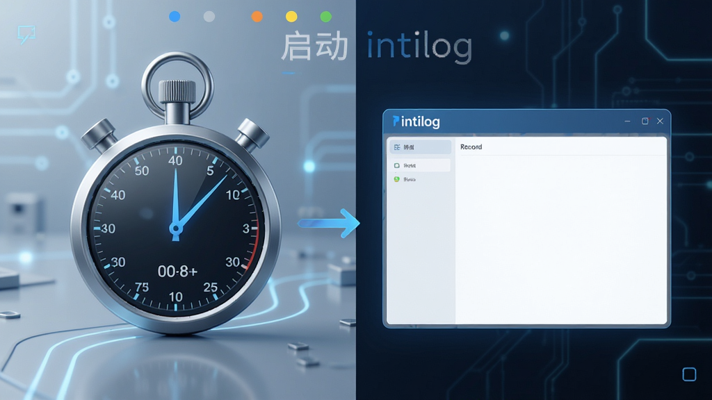 intilog���������ٶȶԱ�ʾ��ͼ�������ʾ�����ʱ�����Ҳ�չʾintilog���Ŀհ׼�¼ҳ�棬������Ƽ��������磬����ͻ��intilog���棬�Ű���У��ɾ�����