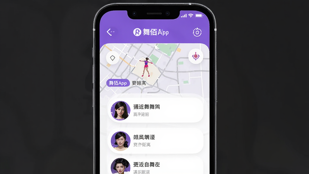 ���Appͬ������ƥ����棬�������ֻ���Ļ����Ļ����ʾ��ͼ�͸�������ͷ���б���ÿ��ͷ���Ա߱�ע�赸���ͺ;��룬�����������Ű����룬����ִ���ƽ��ϸ��Բ��ɫ������ɫ�Ͱ�ɫΪ�������ʸɾ����޶���Ԫ��