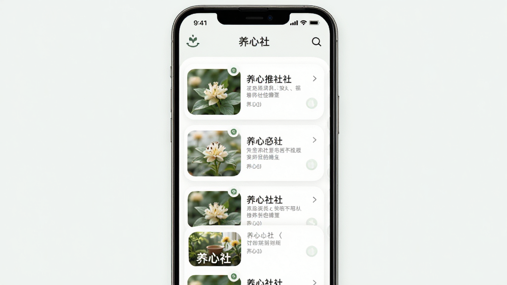 ������ Ӧ���ڵĸ��Ի��Ƽ�ҳ�棬����չʾ�������ÿ���Ƽ���Ƭ����������ͼ�ͱ��⣬����Ϊ���򻬶��б�������Լ���£�ϸ��Բ�󣬻��ʸɾ����޶���Ԫ��