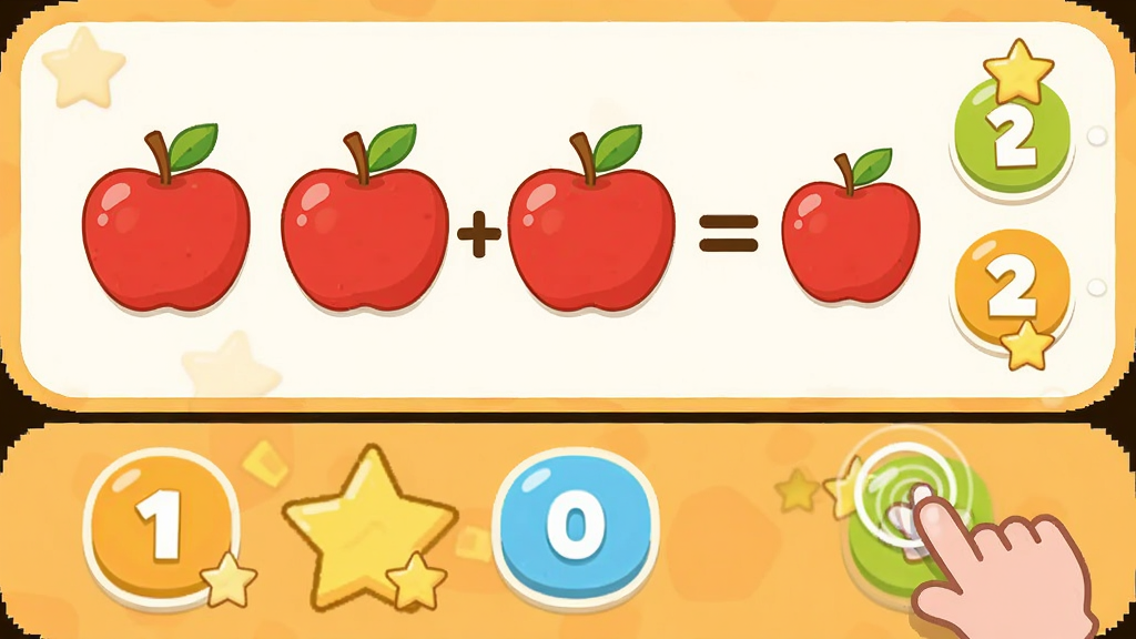 ��С�ν�����App��ѧ˼άѵ�����棬��������������ƻ��������ƻ����ͼ�λ������⣬�Ա�������ѡ�ť������Ϊ���½ṹ���Ϸ�����Ŀ�����·��Ǵ����������Ϊ��ͨ��ƽ�磬ϸ�������������ǽ���ͼ��Ϳɰ�����ָ���Ч�������ʸɾ��������޶���Ԫ�ء�