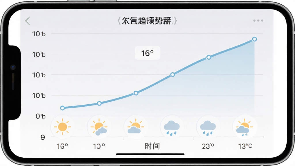һ���ֻ�Ӧ���ڵ�������������ͼ��ͼ��������ʱ�䣬�������¶ȣ�����ƽ���������·�������ͼ���ע��������ɫ��ͣ�����������������ǳ��ɫ�����忴����רҵ���׶�