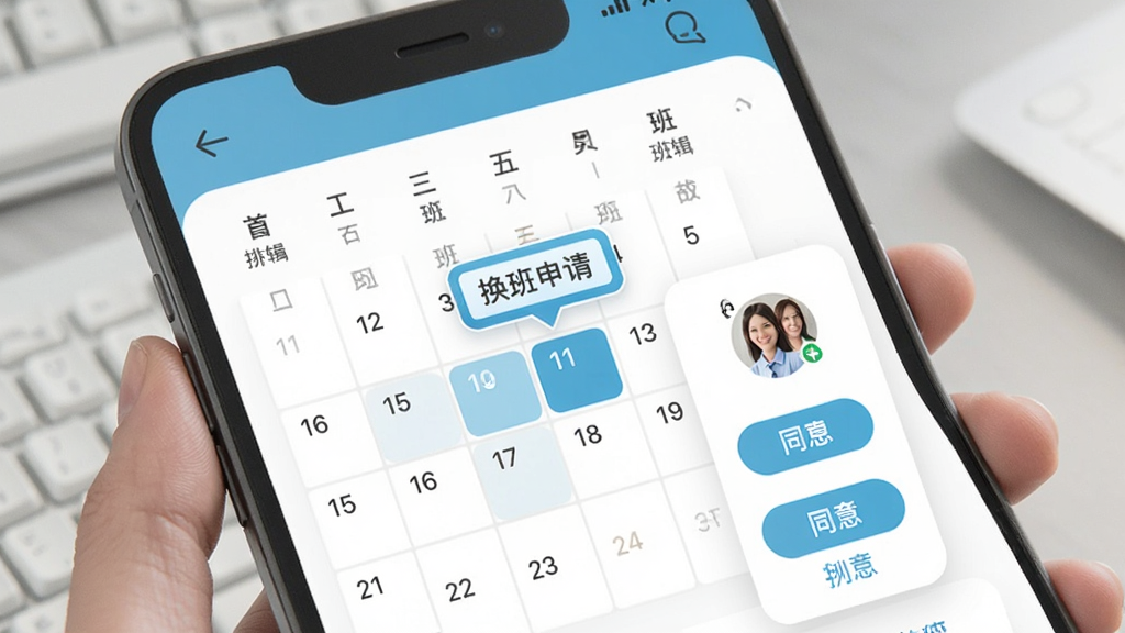 ҽ���Ű����Эͬ�༭���棬�ֻ���Ļ��ʾ���������ĳ���������л�������������ʾ���Ա���ͬ��ͷ���ͬ�ⰴť������Ϊ��ɫ��Ƭʽ��ƣ������ˬ����������