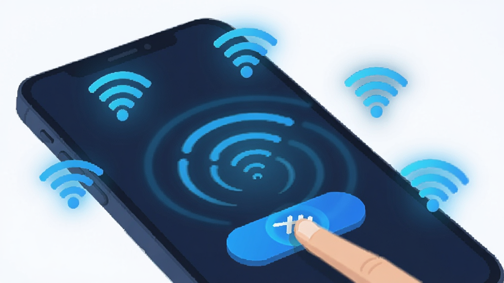 WiFi����Կ��ͨ һ�����Ӷ��� �ֻ���Ļչʾ �����ť�� �źŲ�����ɢ ��ΧWiFiͼ������ �Ƽ�����ɫ��Ч ��ƽ�廭��� �������� �����ɾ�