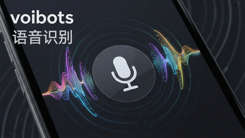 һ��չʾvoibots����ʶ���ܵ���дͼ���������ֻ���Ļ����Ļ������һ����Ŀ����˷�ͼ�꣬��Χ�ж�̬�Ĳ�ɫ�������ƣ����ֲ������ľ۽������Ƽ���ʮ�㣬ϸ���������������������������ɫ�����ʸ��壬ͼƬ�д����֡�voibots���͡�����ʶ�𡱡�