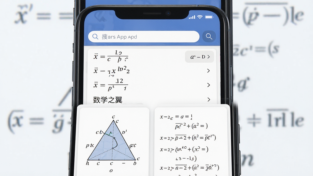 һ��չʾ����ѧ֮����App��ʽ�ٲ�ͽ������ܵ��ֻ������ͼ���ͼƬ���ֻ���Ļ��Ϊ���������֣��ϰ벿���ǹ�ʽ��������б����°벿���Ǽ���ͼ�����Ƶ�����չʾ������ͻ���ֻ������ݿ�Ƭ���Ű����룬�����ˬѧ���磬ϸ�����������ʸɾ����޶���Ԫ��