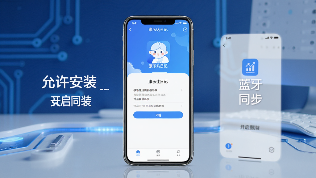 һ��չʾ���ִ��ռ�App��װ���ý����ͼƬ���������ֻ���Ļ����ʾ�����ִ��ռǡ���Ȩ������ҳ���������Խ��棬�Ա�����ʾ���֡�������װ��������ͬ�����ȣ������Ǽ��ĿƼ����ɫ��������Ϊ���������������Ű����롣