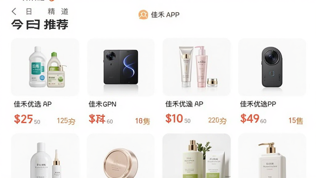 �Ѻ���ѡAPPÿ�վ�ѡƵ�����棬�ֻ���Ļ�Ϸ���ʾ�����Ƽ����⣬�·���������Ʒ��Ƭ�ٲ�����ÿ�ſ�Ƭ������ƷͼƬ�����ơ��۸��������������Ʒ��������Ʒ�����Ӳ�Ʒ������Ʒ�ȣ������Ǹɾ��İ�ɫ�������������򣬷��������Ȼ���������������޶���Ԫ��