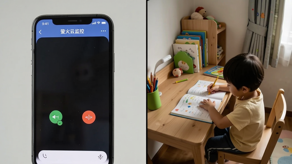һ�ŷ�����ͼ��������ֻ���Ļ��ʾ��ө���Ƽ�ء�APP�ĶԽ����棬�ұ�������ͷ�ӽ��µĶ�ͯ����һ��С����������ǰд��ҵ��������ܰ�����дʵ�����ʸɾ����޶���Ԫ�ء�