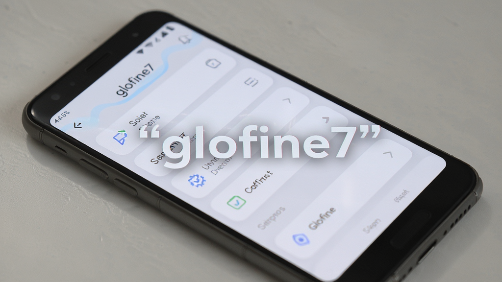 һ��չʾglofine7�ھɿ��ֻ����������еĳ���ͼ���������ֻ���Ļ��glofine7�����н��棬����Ϊ�����б�ҳ���Ű�����������࣬ϸ��Բ�󣬻��ʸɾ��޶���Ԫ�أ�ͼƬ�����ּ����ű�ע��glofine7����