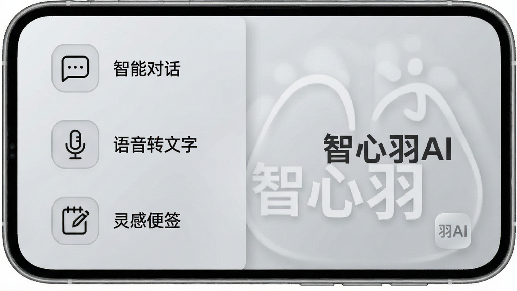 ������AI ���ܲ����չʾ���ֻ���Ļ�໬�˵�չ�����˵��������š����ܶԻ�����������ת���֡�������б�ǩ����ͼ�������ֱ�ǩ��ͼ����ͳһΪ����Բ�ǣ�����Ϊǳ��ɫĥɰ�ʸУ������������򣬻��ʸɾ���ͻ����������AI����ʶ