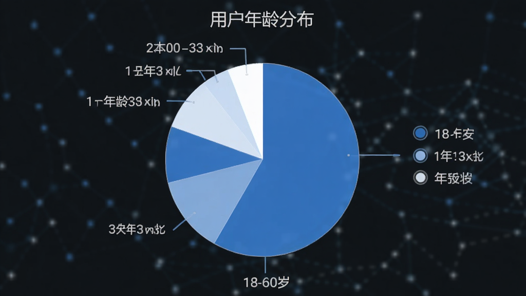 Ǯ�� �û�����ֲ���״ͼ 18-60��������ռ�� ���ݿ��ӻ� ���ͼ����� ������ɫ �ɾ�����