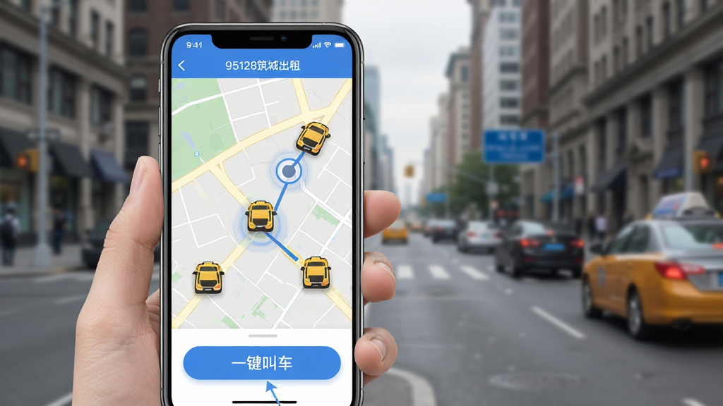 һ��չʾ95128���ǳ���App�г����̵�ͼƬ���������ֻ���Ļ��ʾ��һ���г�����ť���������ͼ�ϳ��ֶ�����⳵ͼ�����û�λ���ƶ��������ǳ��нֵ������дʵ�����ʸɾ����޶���Ԫ��