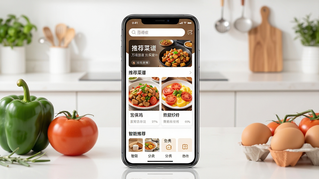 һ��չʾ��ó�App���Ľ��������ͼ������������һ�������ֻ�����Ļ��ʾ��ó�App����ҳ���Ϸ������������Ƽ����׺�����м��ǹ������������ѳ����ȼҳ��˿�Ƭ���·��������Ƽ��ͷ�����ڡ��ֻ���Χɢ�������ʵ��ཷ�����ѡ�������ʳ�ģ������Ǹɾ��������ִ�����̨�棬�����ܰ�����ϸ�ڷḻ�����������ɾ��޶���Ԫ�ء�