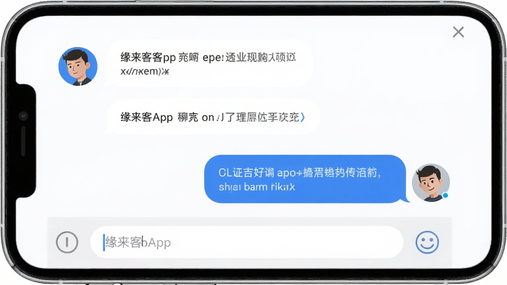 Ե����App����Ի����棬�ֻ���Ļ��ʾ�������ݣ�����ǶԷ�ͷ�����Ϣ���Ҳ����Լ�����Ϣ���ײ��������ͱ��鰴ť������ɾ����࣬������ɫ������Լ�ִ���ϸ������