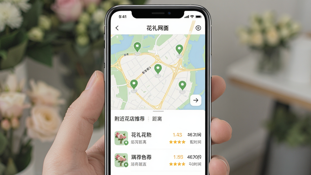 һ��չʾ�������ʻ�APP���������Ƽ������ͼƬ���������ֻ���Ļ��ʾ��ͼģʽ�������м��������ǵ㣬�·��б�չʾ�������ơ����롢���ֺ�����ʱ�䣬�����԰�ɫ��ǳ��ɫΪ���������ˬ��࣬���ʸɾ����޶���Ԫ�ء�