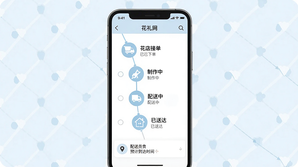 һ��չʾ�������ʻ�APP�������ٽ����ͼƬ���ֻ���Ļ�м���ʾ����״̬ʱ���ᣬ�����µ�������ӵ��������С������е����ʹÿ���ڵ��ж�Ӧͼ�꣬�·�������Աλ�ú�Ԥ�Ƶ���ʱ�䣬�����԰�ɫ�͵���ɫΪ��������ִ���ƽ�����ʸɾ����޶���Ԫ�ء�