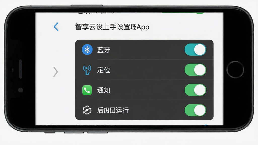 һ��չʾ������App�������ý����ͼƬ���������ֻ���Ļ��ʾȨ�޹���ҳ�棬������������λ��֪ͨ����̨���еȿ���ѡ������࣬��ť����������Ϊǳɫ�����ʸɾ����޶���Ԫ��